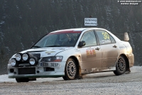 Riku Tahko - Lasse Hirvijrvi (Mitsubishi Lancer Evo IX) - Jnner Rallye 2008