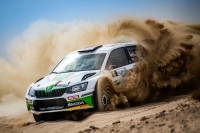 Vojtch tajf - Ladislav Kuera (koda Fabia R5) - Rally Kuwait 2018