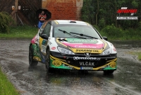 Martin Vlek - Richard Lasevi, Peugeot 206 Kit Car - Rally Krkonoe 2013