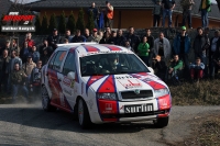 Emil Triner - Martina kardov (koda Fabia) - Bonver Valask Rally 2012