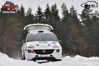 Aleks Zawada - Cathy Derrouseaux (Opel Adam R2) - Rally Liepaja 2015