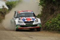 Andreas Mikkelsen - Ola Floene, koda Fabia S2000 - SATA Rally Acores 2011