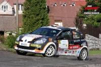 Patrik Rujbr - Petra ihkov (Renault Clio R3) - EPLcond Rally Agropa Paejov 2013