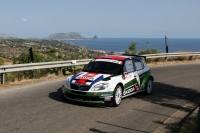 Andreas Mikkelsen - Ola Flene, koda Fabia S2000 - Targa Florio 2012