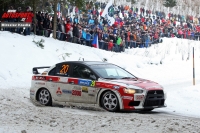 Stig Blomqvist - Robert Jakobsson (Mitsubishi Lancer Evo X) - Jnner Rallye 2011