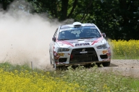 Alexej Lukjanuk - Alexej Arnautov (Mitsubishi Lancer Evo X) - Rally Estonia 2015