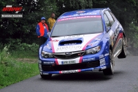 Vojtch tajf - Petra ihkov (Subaru Impreza Sti) - Rallye esk Krumlov 2011