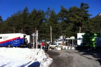 Andreas Mikkelsen, test ped Rallye Monte Carlo 2011