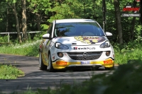 Michal Babika - Tom Novotn (Opel Adam Cup) - The Most Rally 2017