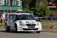 Jan Skora - Martina kardov (koda Fabia S2000) - Rally Krkonoe 2013