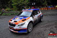 Jozef Bre - Rbert Mller (koda Fabia S2000) - Az Pneu Rally Jesenky 2011