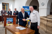 tiskov konference Barum Czech Rally Zln 2025 - podpis smlouvy na dal ti roky