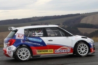 Tom Kostka - Miroslav Hou, koda Fabia S2000 - test ped Mikul Rally Sluovice 2011
