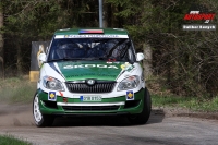 Ji Vrkoslav - Ji Rada (koda Fabia R2) - Rallye umava Klatovy 2012