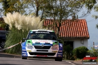 Alberto Hevia - Alberto Iglesias (koda Fabia S2000) - Rallye Prncipe de Asturias 2011