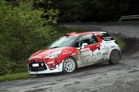 Lucie ervenkov - Tom Plach (Citron DS3 R1) - Radio Hey Rally Jesenky 2013