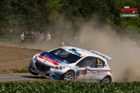 Kevin Abbring - Sebastian Marshall (Peugeot 208 T16) - Geko Ypres Rally 2014