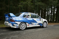 Martin Semerd - Bohuslav Ceplecha, Mitsubishi Lancer Evo 9 - Rally Vrchovina 2012