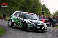 Jaromr Tarabus - Daniel Trunkt, koda Fabia S2000 - Rallysprint Kopn 2013