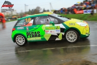 Egon Smkal - Monika Hbnerov (Citron DS3 R3T) - Rallye umava Klatovy 2013