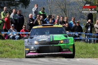 Vojtch tajf - Frantiek Rajnoha (koda Fabia R5) - Rallye umava Klatovy 2016