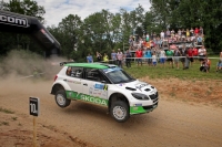 Esapekka Lappi - Janne Ferm, koda Fabia S2000 - Rally Estonia 2014