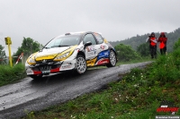 Martin Vlek - Richard Lasevi (Peugeot 206 Kit Car) - Autogames Rallysprint Kopn 2012