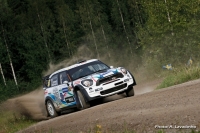 Riku Tahko - Markus Soininen (Mini John Cooper Works WRC) - Neste Oil Rally Finland 2013