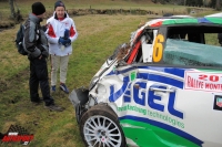 Cinotto - crash na Rallye Monte Carlo 2011