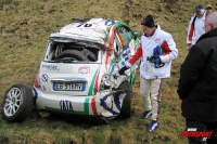 Cinotto - crash na Rallye Monte Carlo 2011