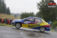 Vclav Pech - Petr Uhel, Mitsubishi Lancer Evo 9 R4 - Rally Agropa Paejov 2011