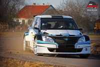 Vclav Dunovsk - Petr Mach (koda Fabia S2000) - Testovac RZ ielice 2012