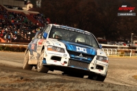 Josef Semerd - Martin Kami (Mitsubishi Lancer Evo IX) - TipCars Prask Rallysprint 2011