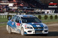 Martin Semerd - Bohuslav Ceplecha (Mitsubishi Lancer Evo IX) - TipCars Prask Rallysprint 2011