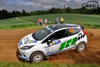 Dominik Bro - Petr Tnsk (Ford Fiesta R2) - auto24 Rally Estonia 2016