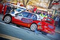 Antonn Tlusk - Jan kaloud (Mitsubishi Lancer WRC) - RallyShow Uhersk Brod 2011