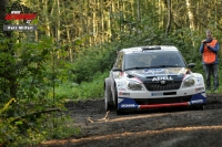 Roman Kresta - Petr Gross (koda Fabia S2000) - Enteria Rally Pbram 2012