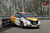 Daniel Zpvk - Pavol Kunier (Peugeot 208 R2) - Rocksteel Valask Rally 2016