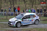 Tom Kostka - Ladislav Kuera (koda Fabia R5) - Vank Rallysprint Kopn 2018