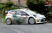 Tom Kostka - Miroslav Hou, Ford Fiesta RS WRC - Rallysprint Kopn 2013