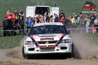 Jaroslav Pel - Roman Peek (Mitsubishi Lancer Evo IX) - Rally Klatovy 2015