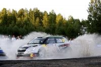 Juho Hnninen - Mikko Markkula, koda Fabia S2000 - Rally Finland 2010