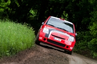 Marcel Svaina - Radim Strnad, Citron C2R2 Max - Rallysprint Kopn 2013 (foto: Petr Milfait)