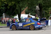 Jaromr Tomatk - Olga Lounov, Subaru Impreza WRC - Rally Paejov 2011