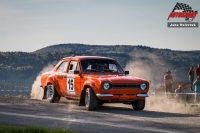 Christoffer Strang - Alexander Glavsj Holm (Ford Escort RS 1600) - Historic Vltava Rallye 2018