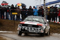 Christof Klausner - Harald Sllner (Audi Quattro) - Jnner Rallye 2013