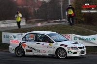 Martin Kouil - Michal Veerka (Mitsubishi Lancer Evo IX) - RallyShow Uhersk Brod 2011