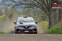 Ji Rybk - Jan Hou (Renault Clio Rally4) - Rallye umava Klatovy 2022