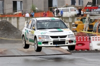 Pavel evk - Ludk Vajdk (Mitsubishi Lancer Evo IX) - Barum Czech Rally Zln 2022