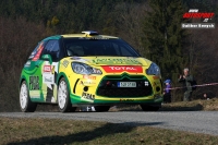 Egon Smkal - Monika Hbnerov (Citron DS3 R3T) - Bonver Valask Rally 2012